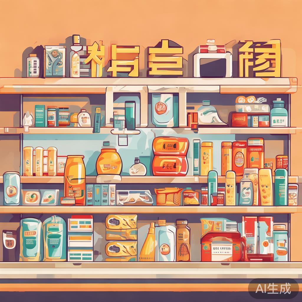 便利店采购日用品